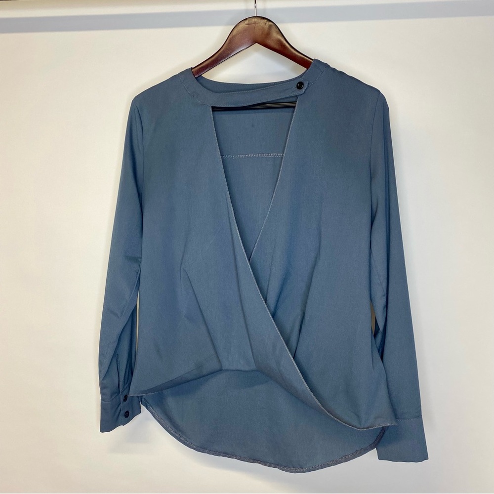 Elfin gray blouse
